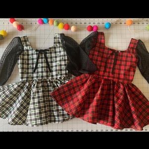Holiday toddler dress
